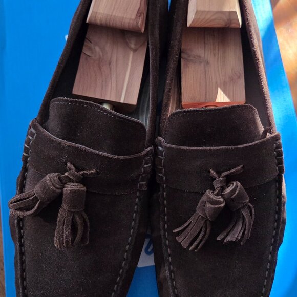 Aldo Shoes - Size 12 Brown Suede Loafers main image 4